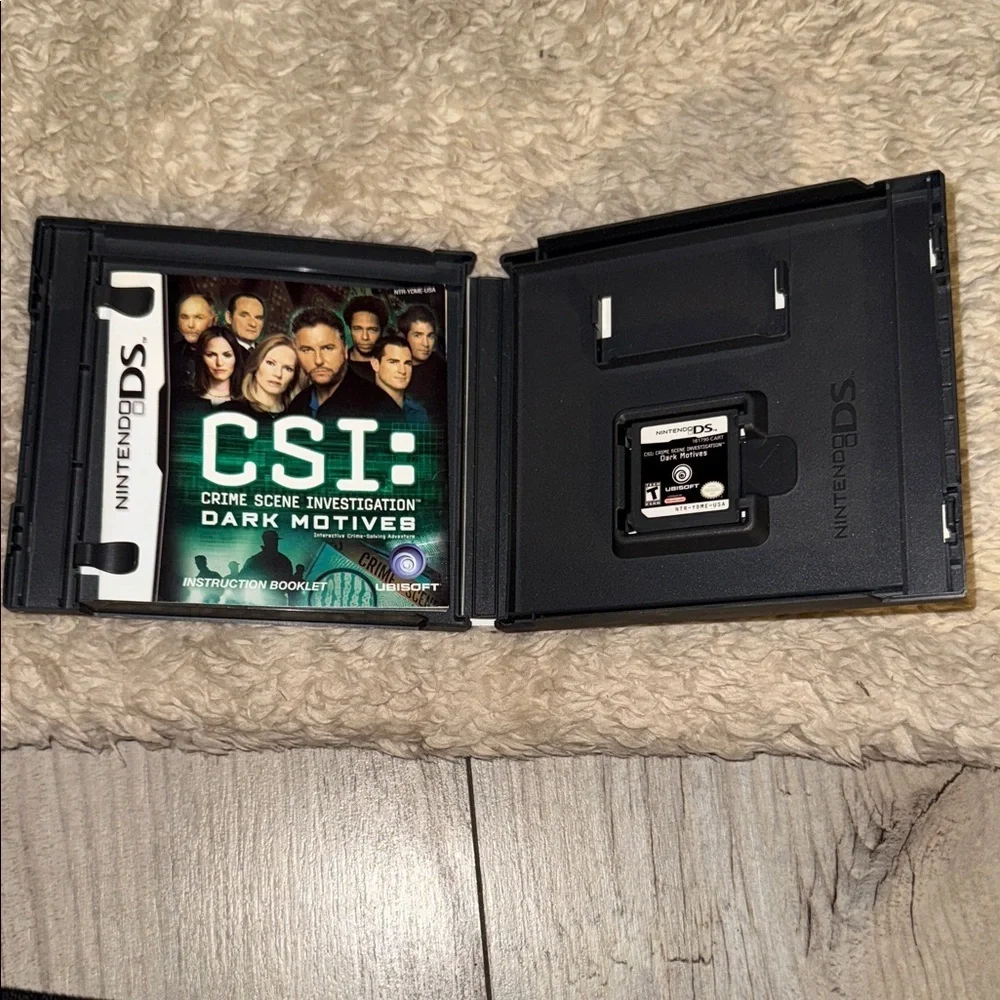 Nintendo DS CSI: Crime Scene Investigation - Dark Motives Game